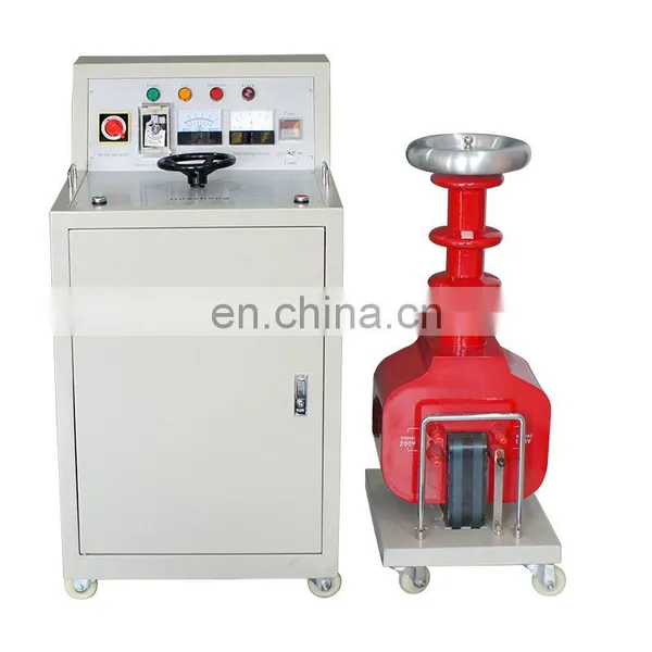 30kv High Voltage SF6 Testing Transformer AC DC Hipot Tester photo-4