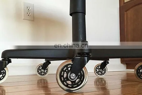 Low Noise Easy Fast Install Office Furniture PU Castor Roller Wheel photo-5