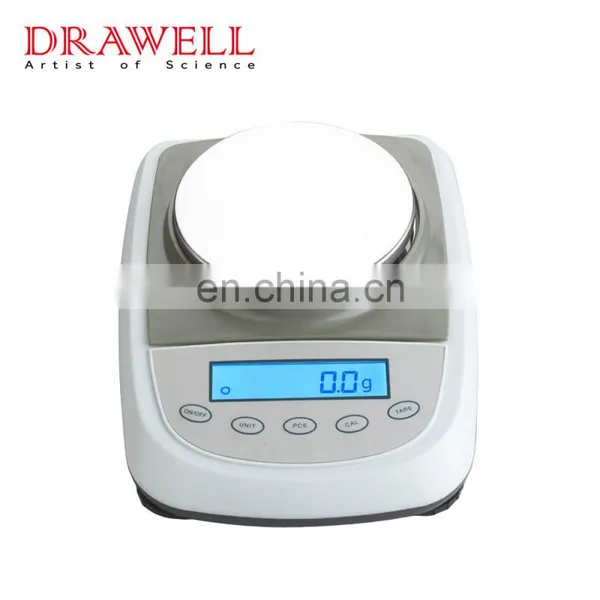 600g, 0.1g LCD Round Platter Scale Electronic Balance photo-2