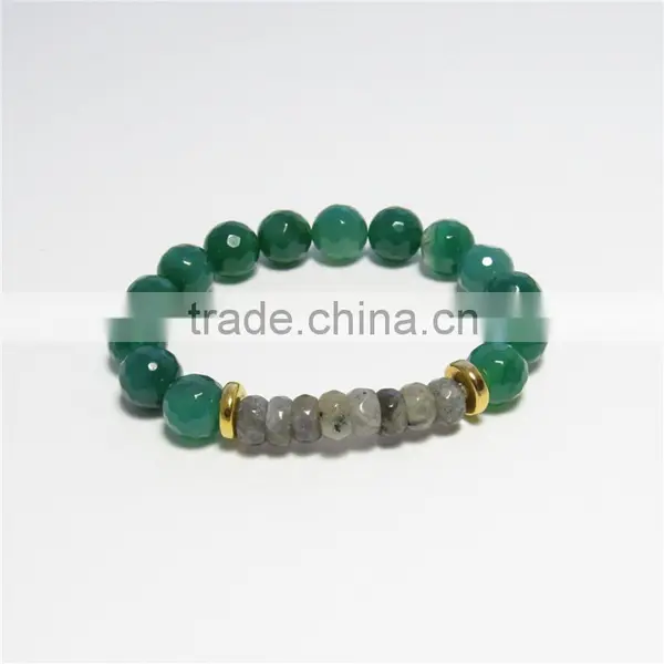 FULL-0313 Wholesale Crystal Stretch Bracelets From China Jade Bracelet photo-4