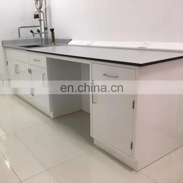 Laboratory Furniture Workbench Metal Cabinet photo-3