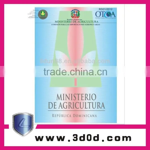 New Arrive High-quality UV Visible Micro Text Printing Words /security Paper With Watermark photo-5