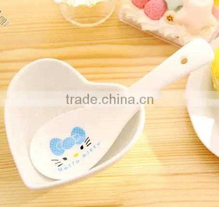 Ceramic Spoon Rest Ceramic Spoon Fork Knife Set Ceramic Tea Spoon photo-6