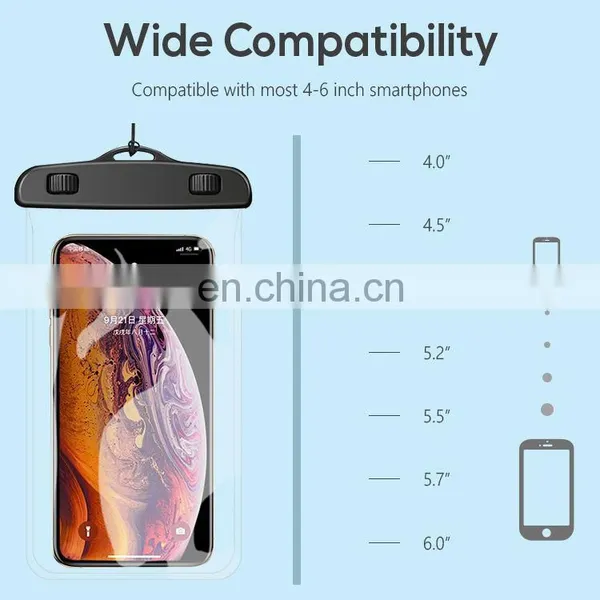 The Cheapest Waterproof Cellphone Bag for Outdoor Camping Floating Waterproof Phone Case photo-5