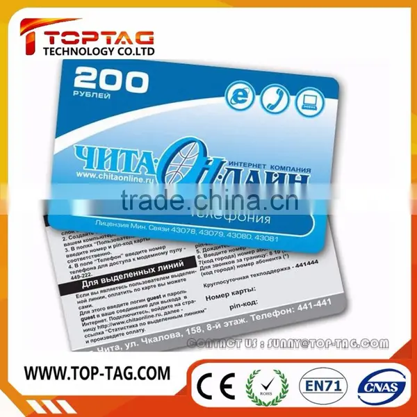 Paper Scratch Card / Scratch Card for Mobile Phones / Prepaid Paper Game Cards photo-2