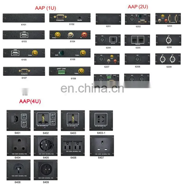 JS-DC180 Electrical Floor Plug Multimedia Socket Box photo-3