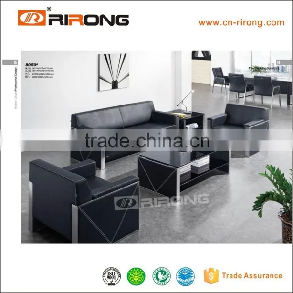 Livingroom Cheap and Nice Design Stainless Steel Tea Table With Black Glass photo-4