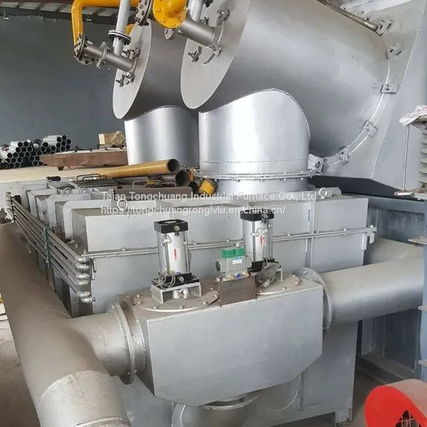 Double Chamber Aluminum Melting Furnace ， Hot Burning Hot Pressing Furnace， Export Aluminum Alloy Casting Furnace photo-3