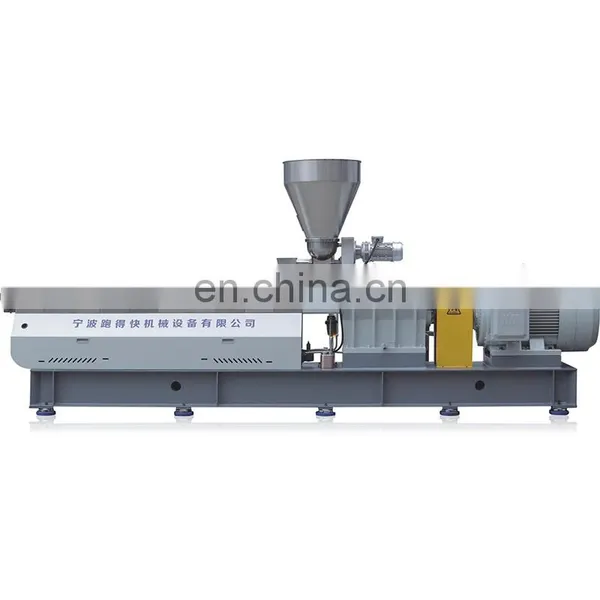 CE PVC PP PE Recycled Plastic Granulation Co-rotating Twin Screw Extruder Plastic Extruder Production Line