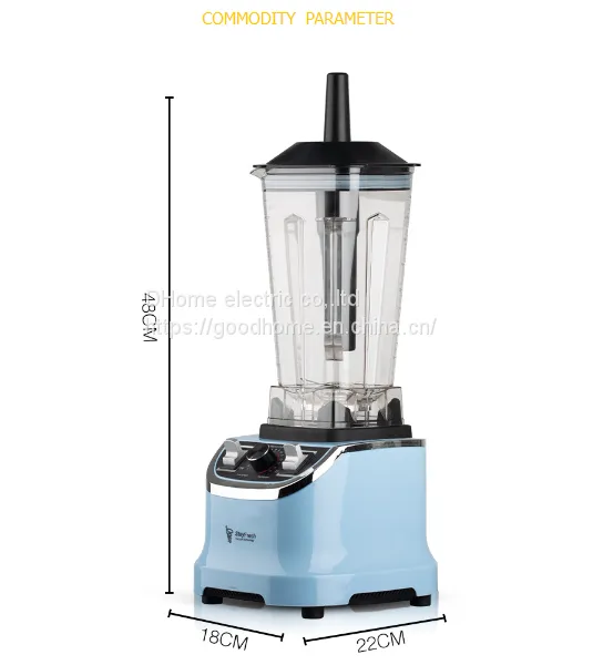 Blender home commercial smoothie processor soya milk fruit juicer（Wechat:13510231336）