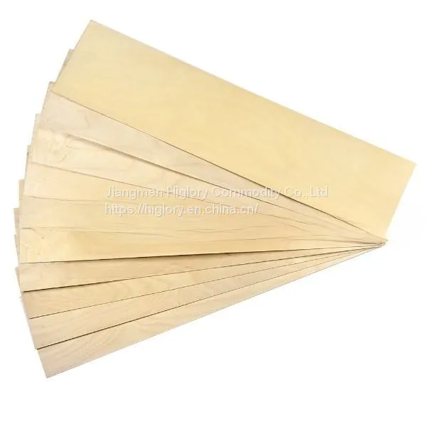 Factory Supply Natural Maple Veneer Bamboo Veneer For Skateboard 1.6mm 4mm 5mm 6mm 8mm 9.5mm photo-3