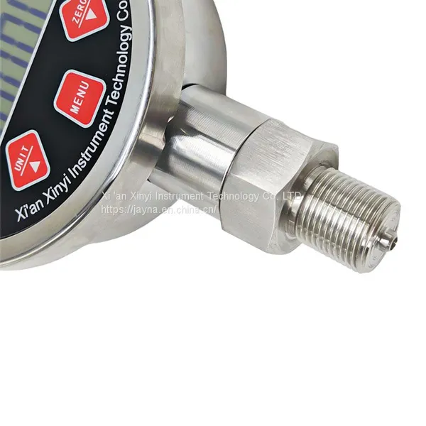 100mm All Stainless Steel 10000psi Water Oil Gas Intelligent Digital Pressure Gauge photo-2