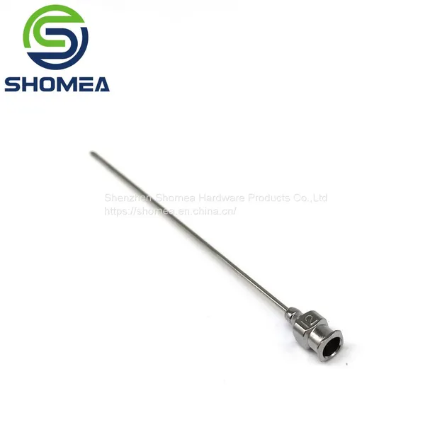 Shomea Customized 11G-32G Stainless Steel Long Lancet Needle With Luer Lock photo-2
