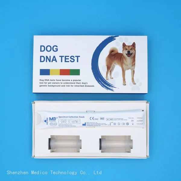 Factory Wholesale Pet Dog DNA Testing Kits for Breed ID Test and Genetic Health Screening photo-3