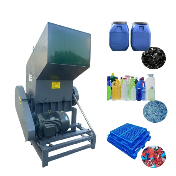 Industrial Plastic Crusher With 2-Year Warranty & Spare Parts Kit