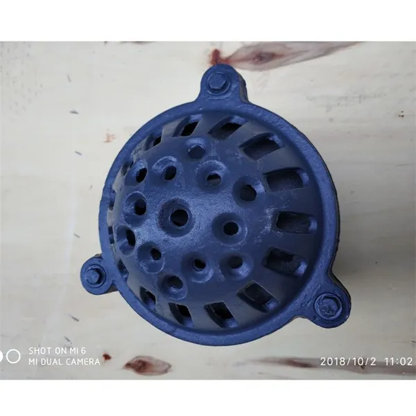 Cast Iron Threaded Foot Valve for Submersible Pumps, 1-1/4 Inch Size With Anti-Clog Design photo-3