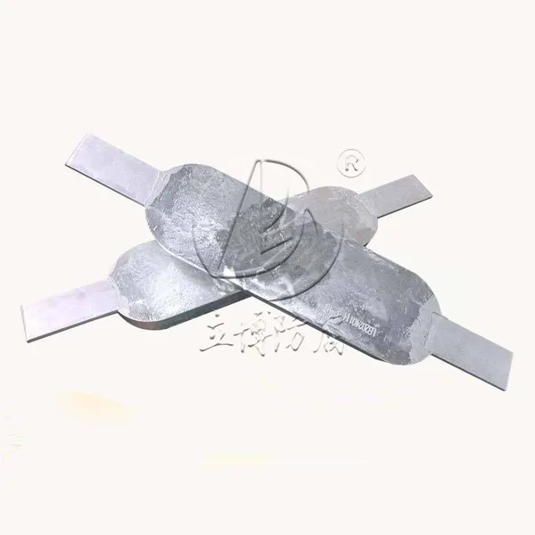Zinc-aluminum-cadmium Alloy Sacrificial Anode, Zinc Anode, Hull Zh-1 Zinc Block, 800*140*60mm photo-3
