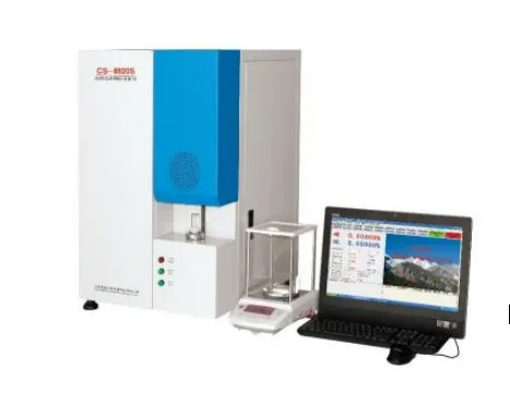HST High Quality Carbon Sulfur Analyzer for Analyzing Sulfur and Carbon Elements Carbon Sulfur Analyzer HST CS8820S for Lab
