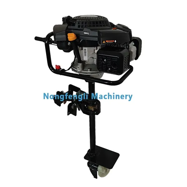 Durable Gasoline Outboard Motor for Small Fishing Boats - Fuel-Efficient & Powerful With 2-Blade Weedless Propeller photo-2