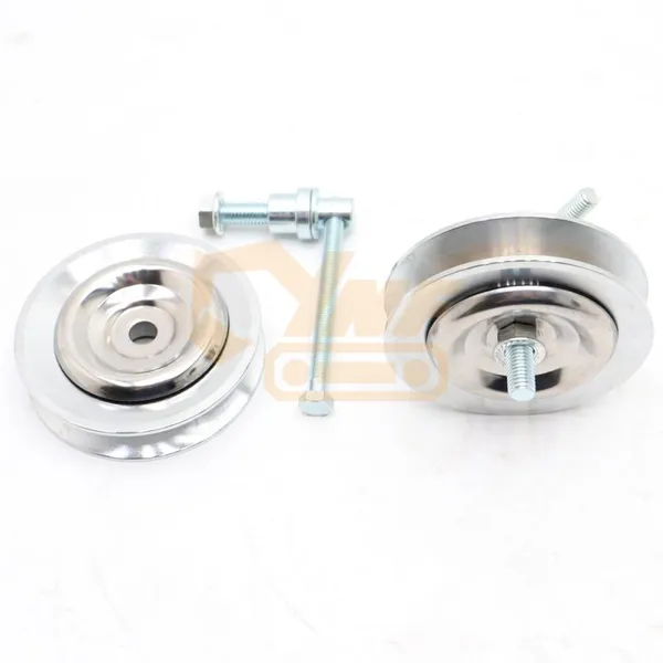 High Quality B Slot Zx200 Air Conditioner Excavator Belt Tensioner Pulley 4346770 for Hitachi photo-2