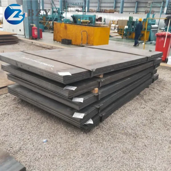 Iron Black Metal Sheet A36 High Strength Hot Rolled Mild Metal Iron Carbon Steel Plate photo-3
