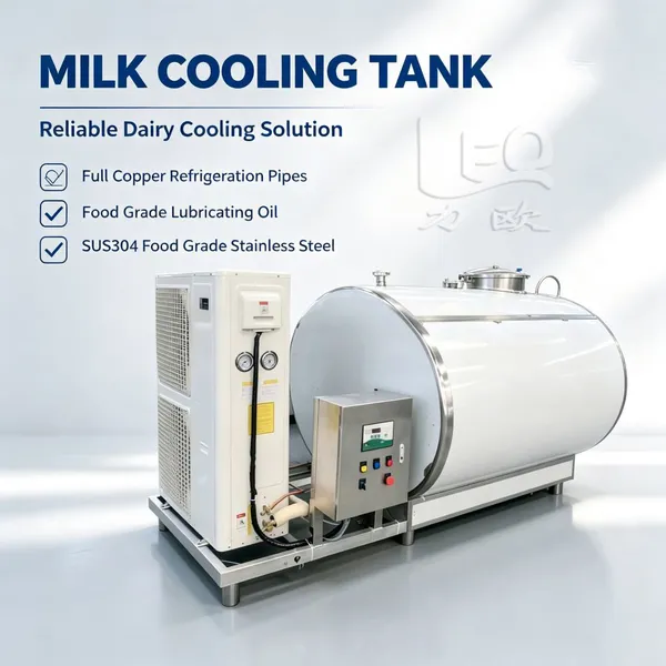 2000L 3000L Milk Storage Tank Cooling Milk Tank Direct Cooling Type Milk Tank