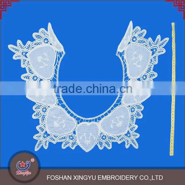 Wholesale Hot-selling Custom Fashion Cotton Lady Neck Collar Design Embroidery Collar for Women photo-2