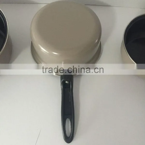 Hot Sales Non Stick Carbon Steel Sauce Pan Cookware Set photo-2