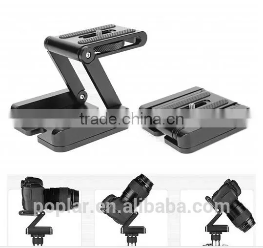Poplar High Quality Z-typ Metal Tripod Head With Quick Release Plate photo-6