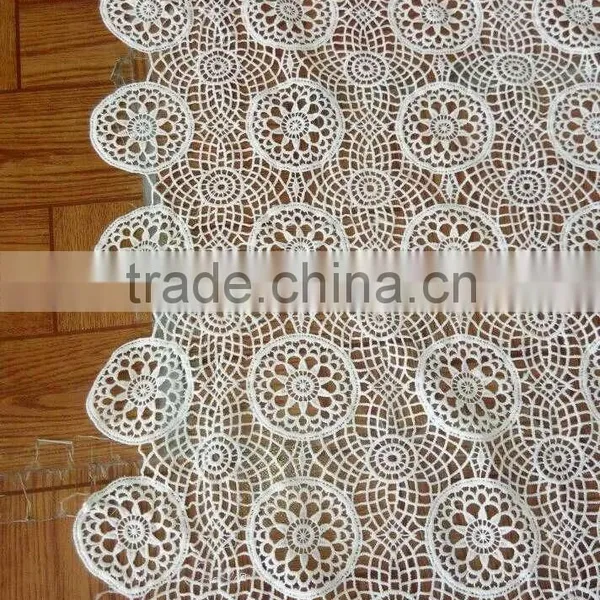 2016 Fashion Design Multi Color Lace Fabric With Polyester Woven Full Lace Sale photo-2