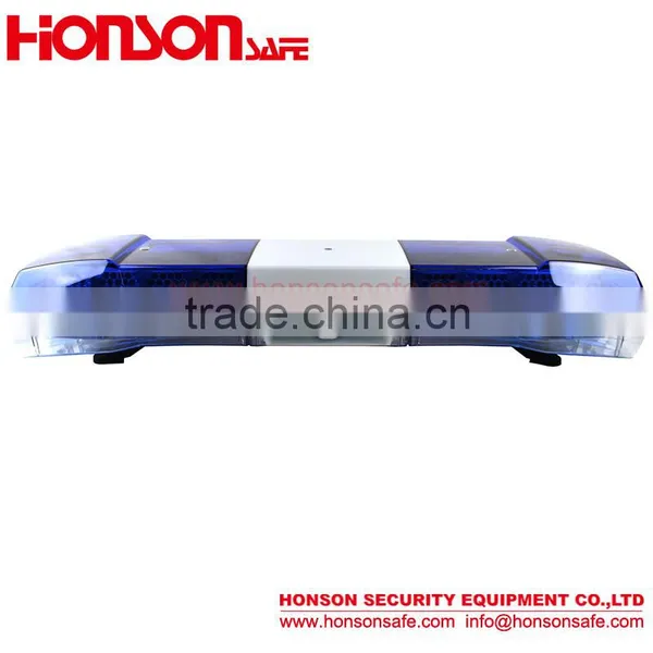 Led Vehicle Strobe Warning Lightbar Can With 100W Siren Loud Speaker HS-1021 photo-2