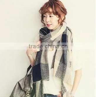 New Design Fashion Style Cotton Warm Winter Scarf photo-2