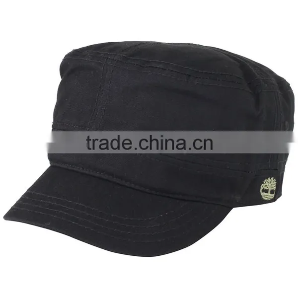 High Quality Factory Direct Cusotm Blank Flat Top Military Cap photo-3