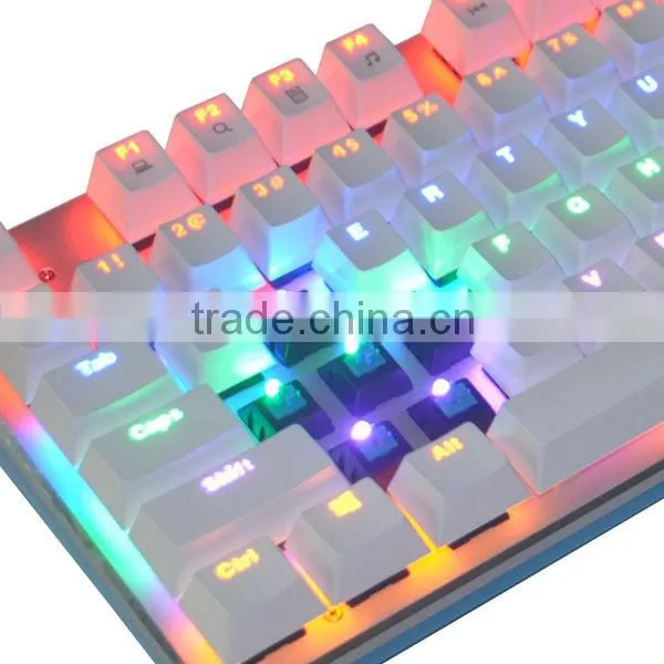 2016 Latest 78keys Mini RGB Mechanical Keyboard Quality Choice photo-6