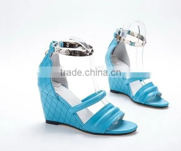 Elegant Style 2015 Hot Sale Flat Sandals Women Casual Shoes Latest Design Rubber Shoes photo-4