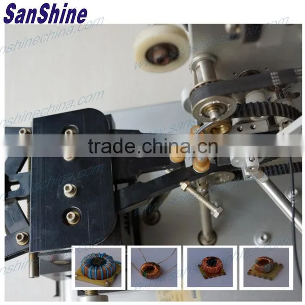 Automatic EMI SMD Filter Toroidal Winding Machine(SS900B2 Series Wire D 0.07~0.25mm) Replace JOVIL Toroidal Winder