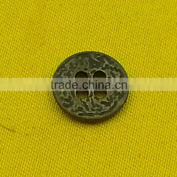 Fancy 4 Holes Metal Sew-on Button --- MS1033 photo-2