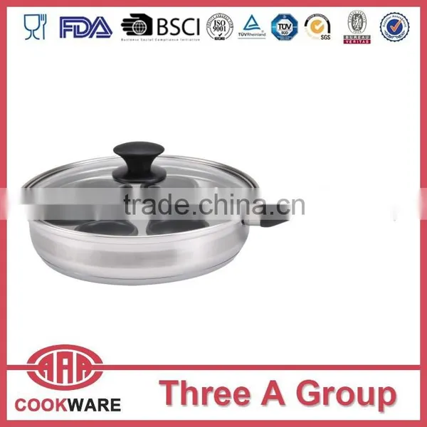 COOK TOOL 6 Cups Stainless Steel Egg Poacher Wholesale Egg Cooker photo-2