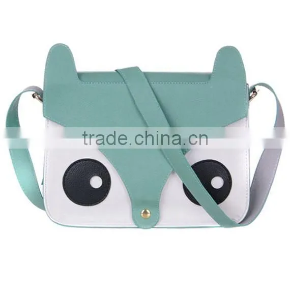 New Sweet pu Messenger Bag Ladies Fashion Fox Shoulder Bag Handbag Yiwu photo-2