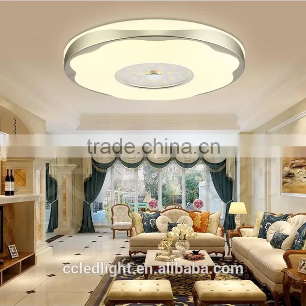 2016 New Design Round Flat Ceiling Led Light Aluminum Frame Acrylic Cover photo-4