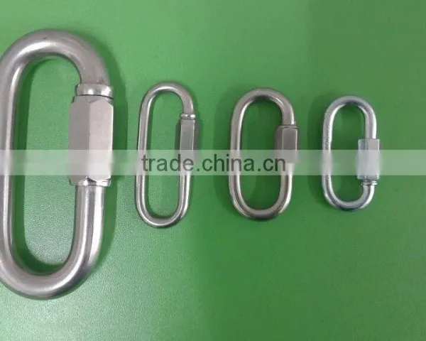 6mm Zinc Plated Quick Link in Karabiner Rigging Hardware Manufacturer photo-2