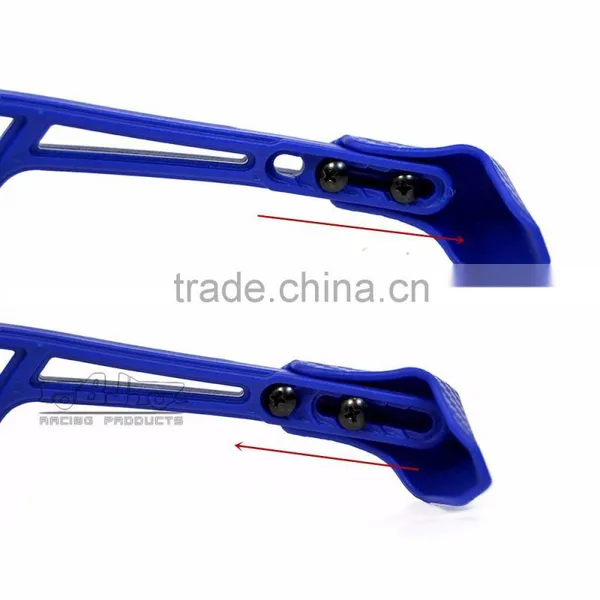 BJ-LG-004 Motorbike Parts Blue Bent Style Adjustable Plastic Motorcycle Lever Guard photo-6