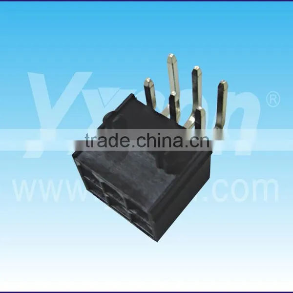 MX 3.0mm Pitch 3 Pin Dual Row Right Angle B Type Wafer&Housing Connector photo-3