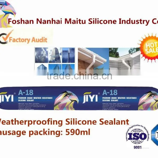 One Component Neutral Weather Proofing Silicone Sealant for Building photo-2