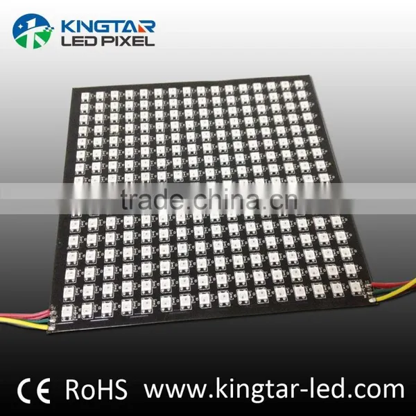 ws2812b flexible pixel matrix screen 16*16