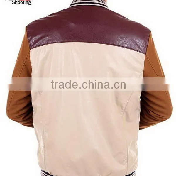 Best Quality Hotsell Men Jacket Leather photo-3