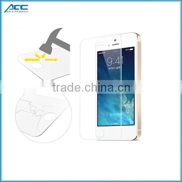 2015 Hot Selling 0.3mm 2.5D New Arrived Tempered Glass Screen Protector For IPhone 5 5S 5C photo-2