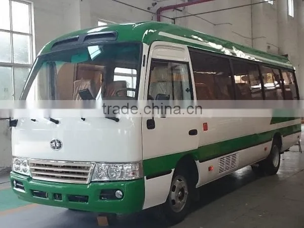 7.5m 26 Seats Coaster Type Mini Bus With Cummings Engine HM6700 photo-2