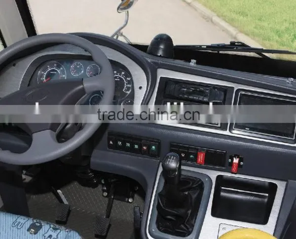 Huaxin Low Price 5.2m Yellow Gasoline School Bus Dimensions for Sale photo-5