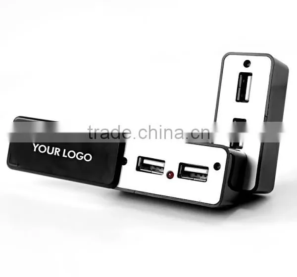 Magic Foldable 4 Port Usb Hub With Customized Logo as Promotional Gift photo-3